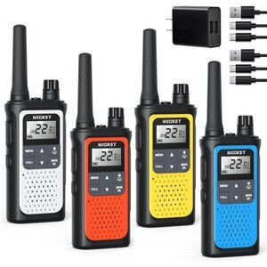 Walkie Talkies for Adults Long Rang NOAA Weather Alerts, Rechargeable